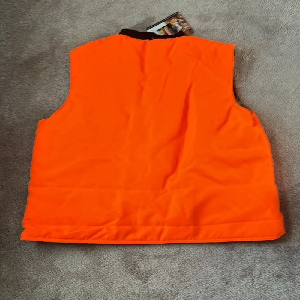 Bob Allen Realtree Hardwoods Camouflage Hunting Reversible Vest SIZE 2XL